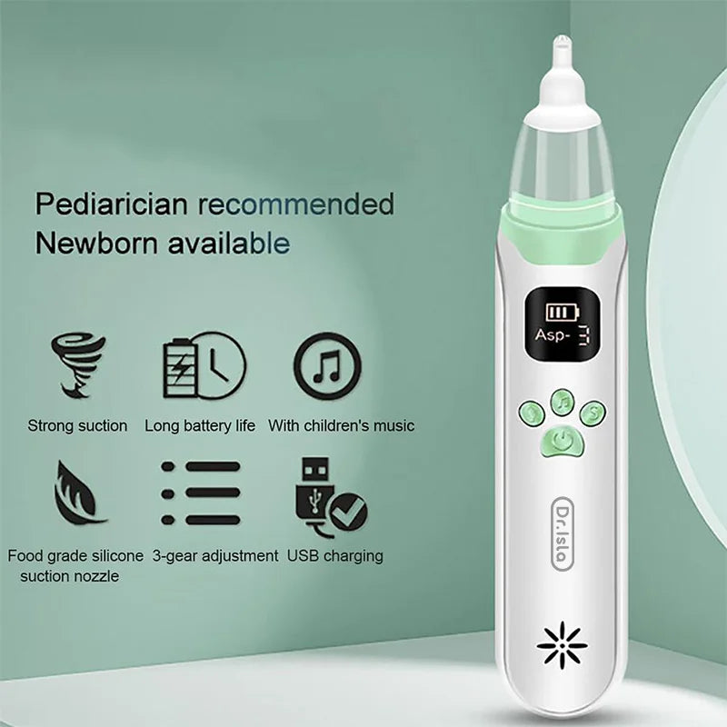 PureSuction Baby - Aspirateur Nasal Électrique Silencieux et Sécurisé